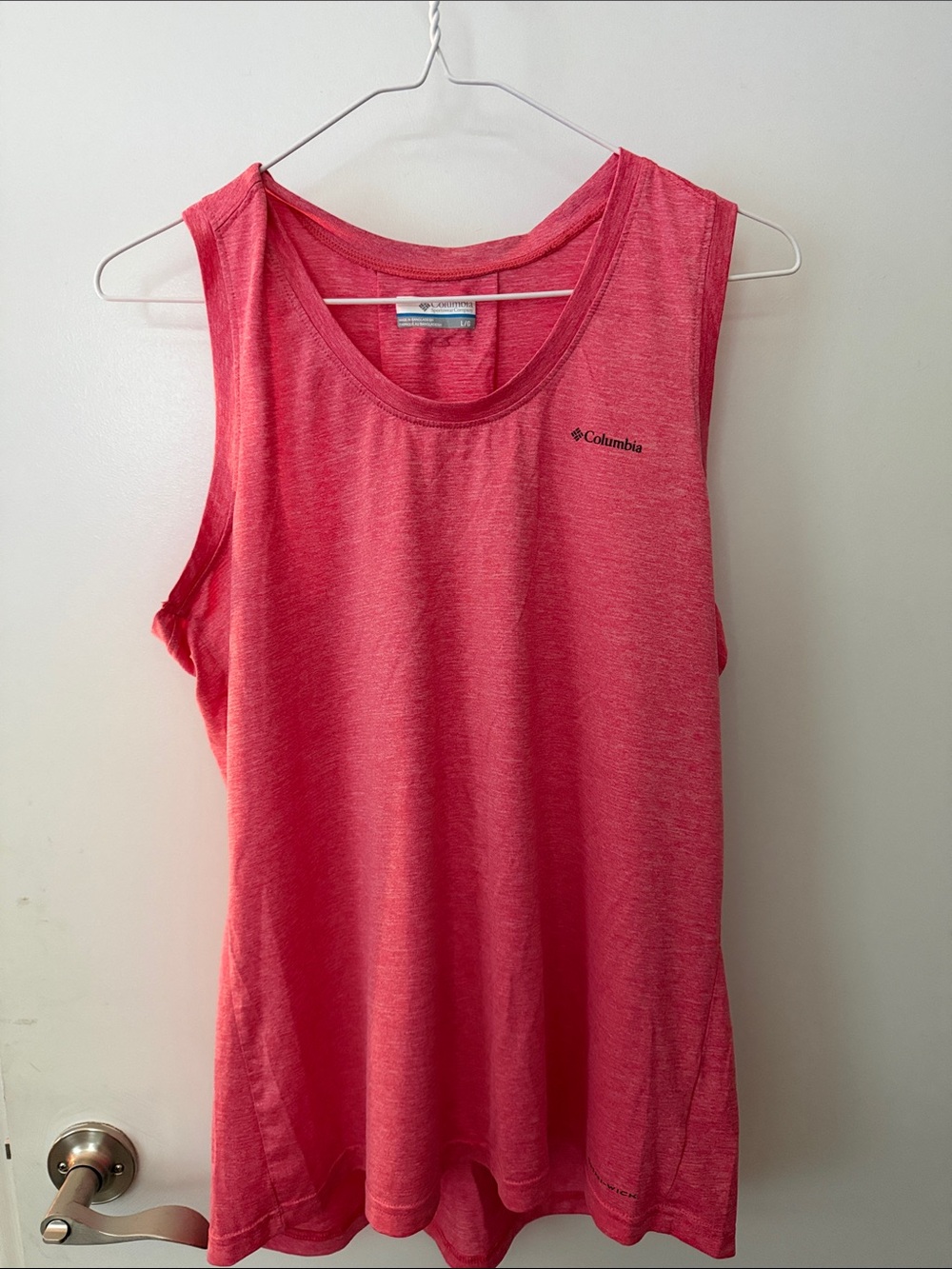 Columbia Women’s Coral Pink Athletic Tank